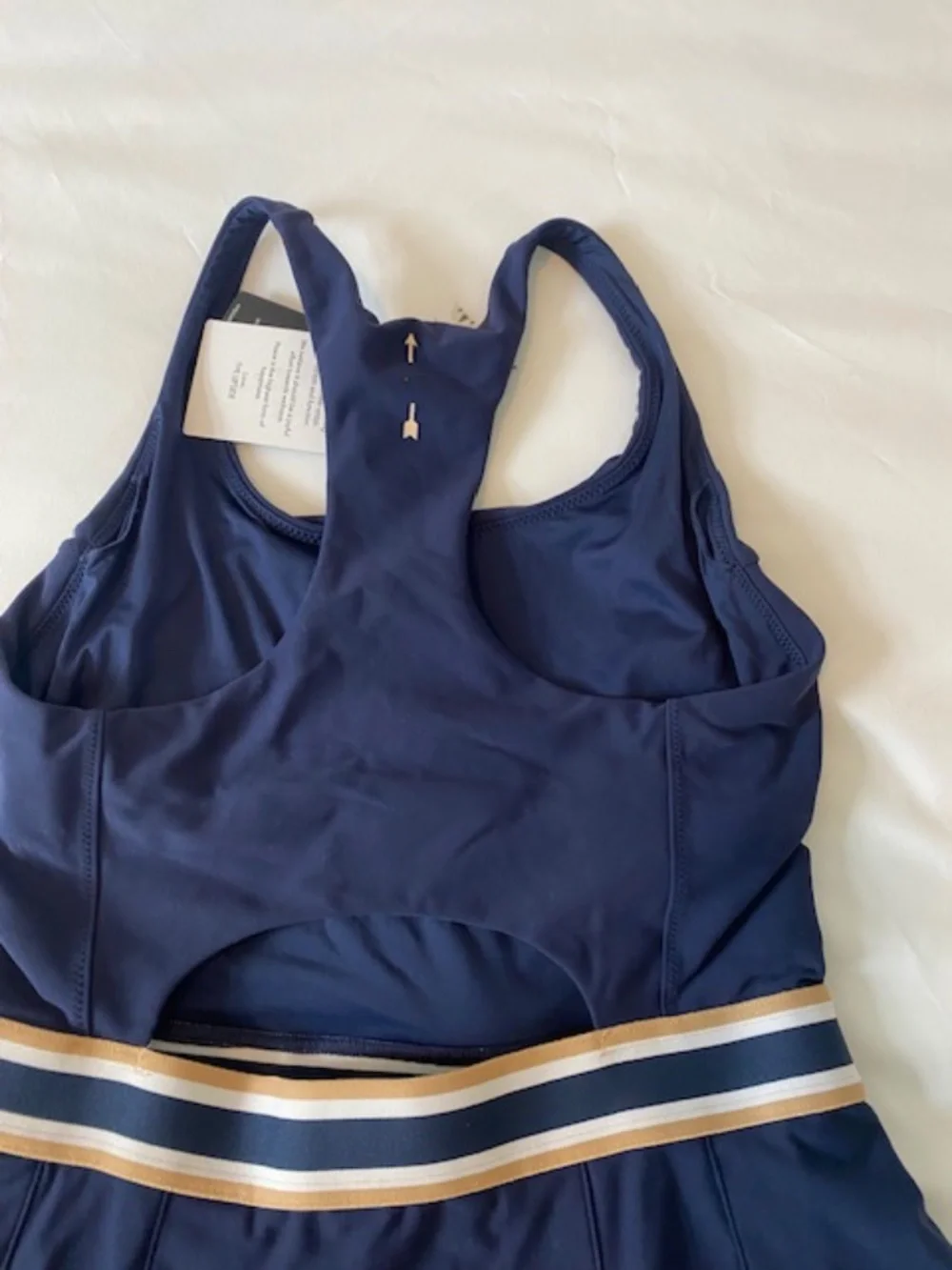 The Upside Navy Court Dress Size Small - Picture 10 of 11